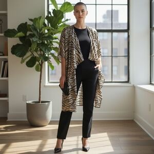 LuLaRoe Shirley Tiger Print Kimono